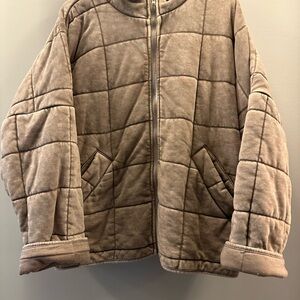 Women’s brown quilted Jacket